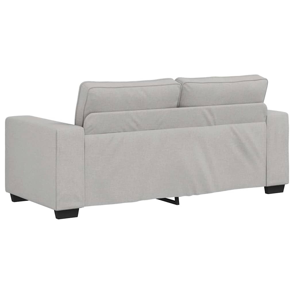 Divano a 2 Posti Grigio Nuvola 180x77x82 cm in Tessuto | homemem39