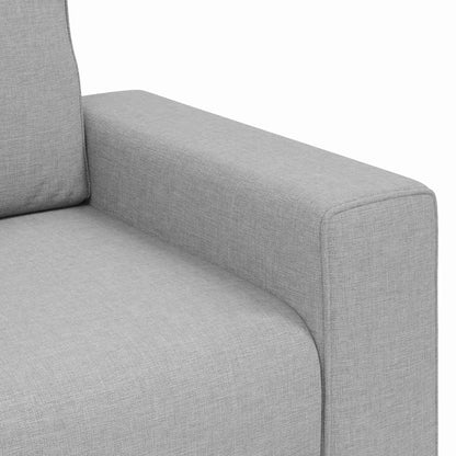 Divano a 2 Posti Grigio Nuvola 180x77x82 cm in Tessuto | homemem39