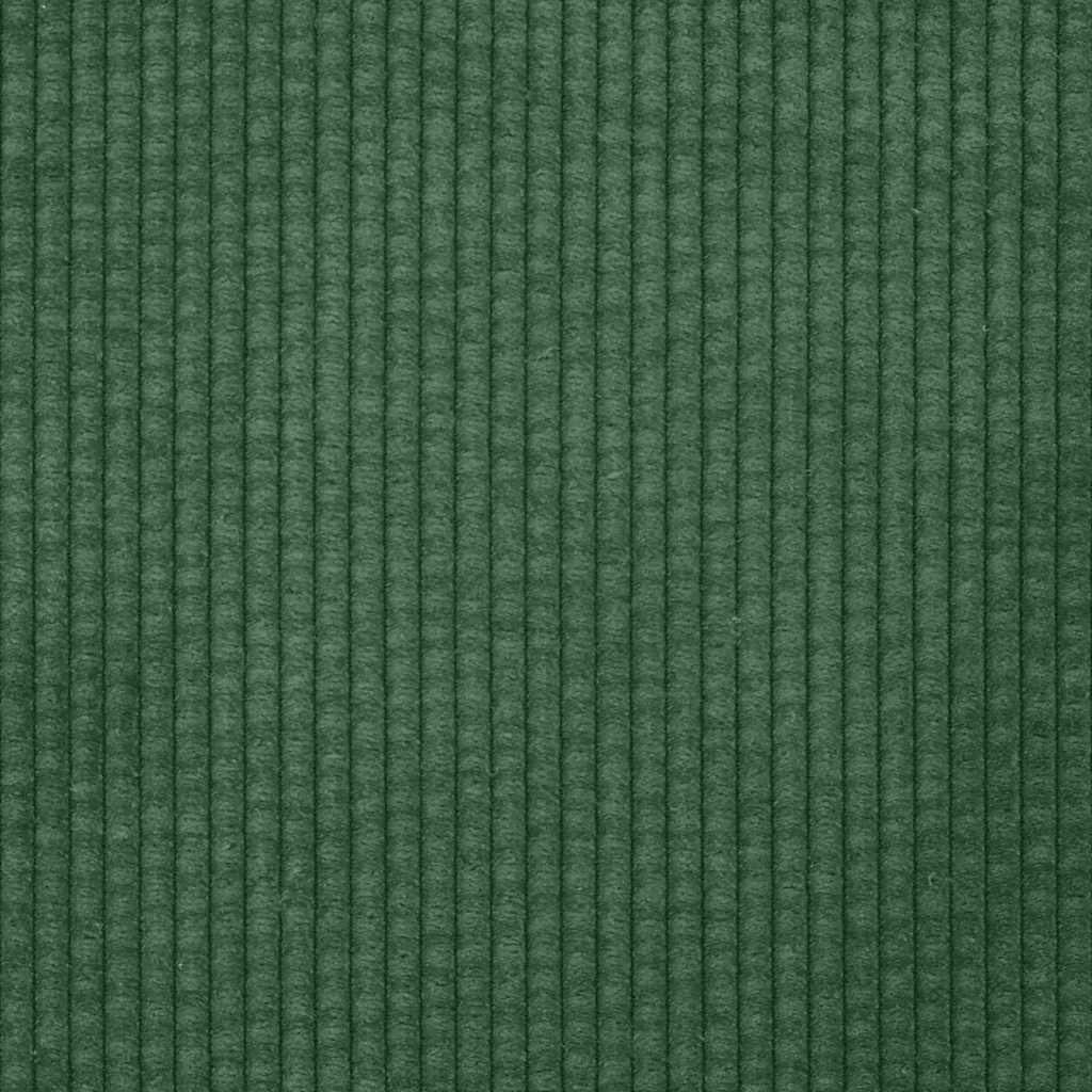 Divano Sedia Verde Scuro 100x77x82 cm Tessuto di Velluto a Coste | homemem39