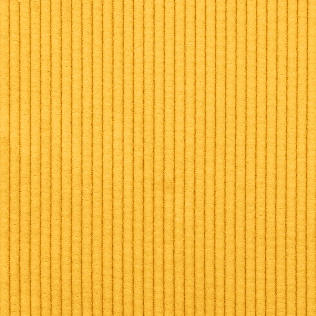 Divano Sedia Giallo Chiaro 100x77x82 cm in Tessuto di Velluto a Coste | homemem39