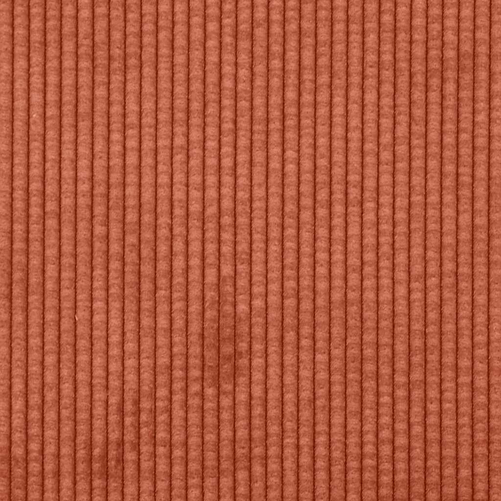 Divano Sedia Rosso Arancione 100x77x82 cm Tessuto di Velluto a Coste | homemem39