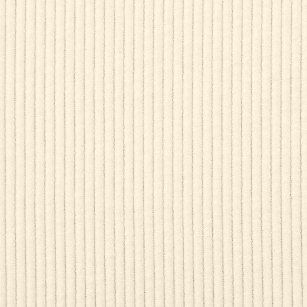 Divano Divanetto Crema 120 cm Tessuto di Velluto a Coste - homemem39