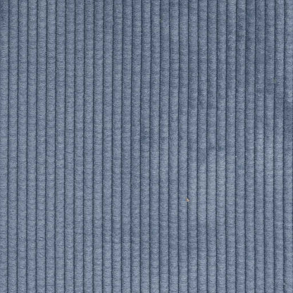 Divano Divanetto Blu 160x77x82 cm Tessuto di Velluto a Coste | homemem39
