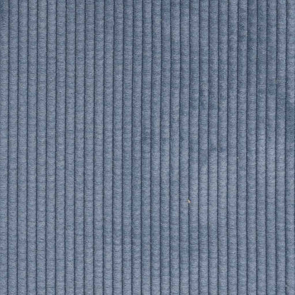 Divano Divanetto Blu 180x77x82 cm Tessuto di Velluto a Coste | homemem39