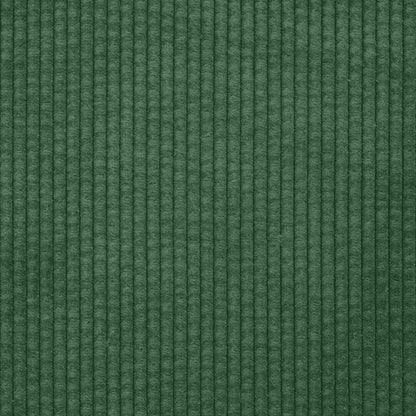 Divano Divanetto Verde Scuro 180x77x82cm Tessuto di Velluto a Coste | homemem39