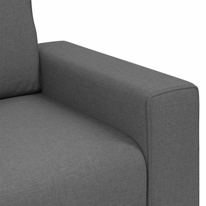 Divano con cuscino Grigio scuro 100 x 77 x 82 cm Tessuto