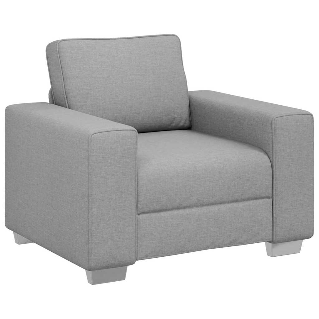 Divano con cuscino Grigio nuvola 100 x 77 x 82 cm Tessuto