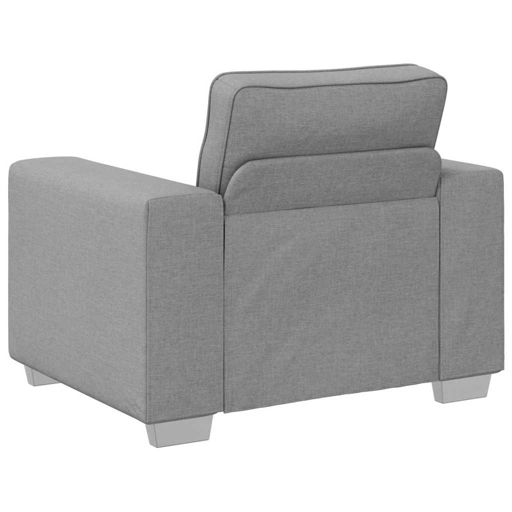 Divano con cuscino Grigio nuvola 100 x 77 x 82 cm Tessuto