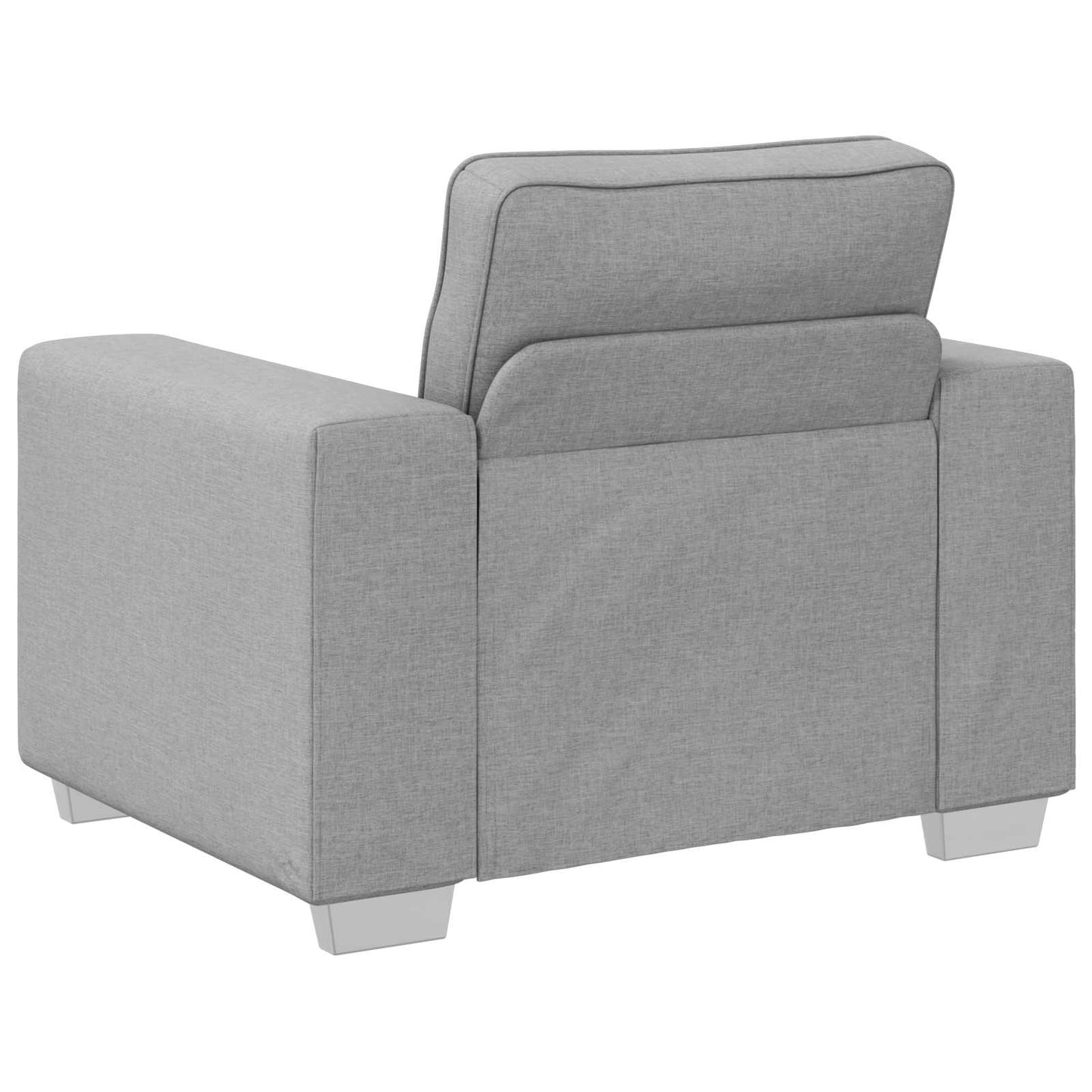 Divano con cuscino Grigio nuvola 100 x 77 x 82 cm Tessuto