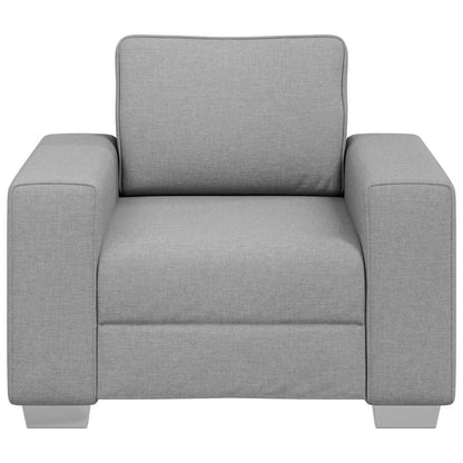 Divano con cuscino Grigio nuvola 100 x 77 x 82 cm Tessuto