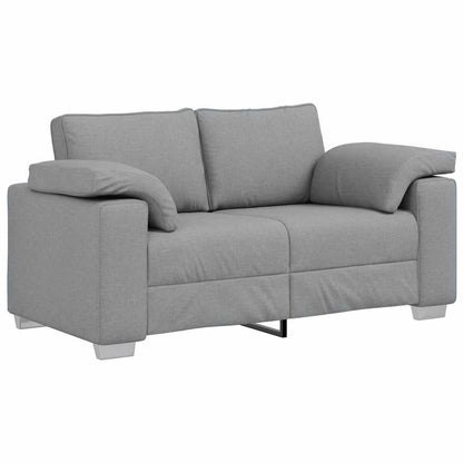 Divano con cuscino Grigio chiaro 160 x 77 x 82 cm Tessuto