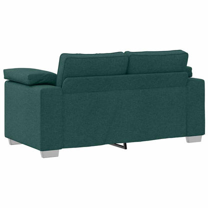 Divano con cuscino Verde Scuro 160 x 77 x 82 cm Tessuto
