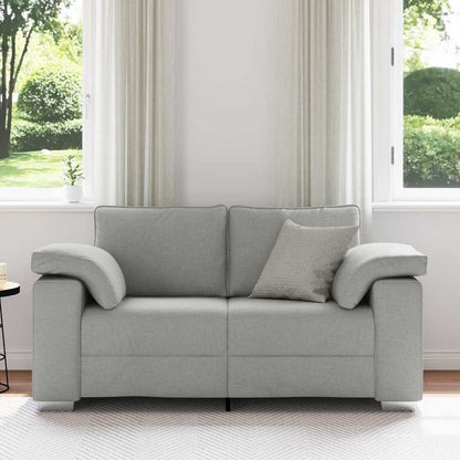 Divano con cuscino Grigio nuvola 160 x 77 x 82 cm Tessuto