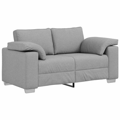 Divano con cuscino Grigio nuvola 160 x 77 x 82 cm Tessuto