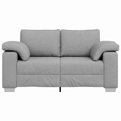 Divano con cuscino Grigio nuvola 160 x 77 x 82 cm Tessuto