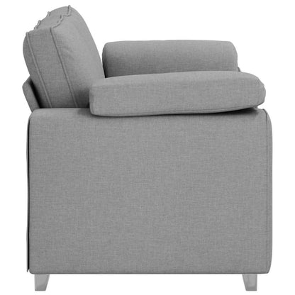 Divano con cuscino Grigio nuvola 160 x 77 x 82 cm Tessuto