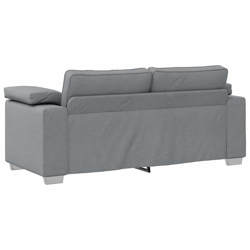 Divano con cuscino Grigio chiaro 180 x 77 x 82 cm Tessuto