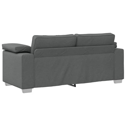 Divano con cuscino Grigio scuro 180 x 77 x 82 cm Tessuto - homemem39