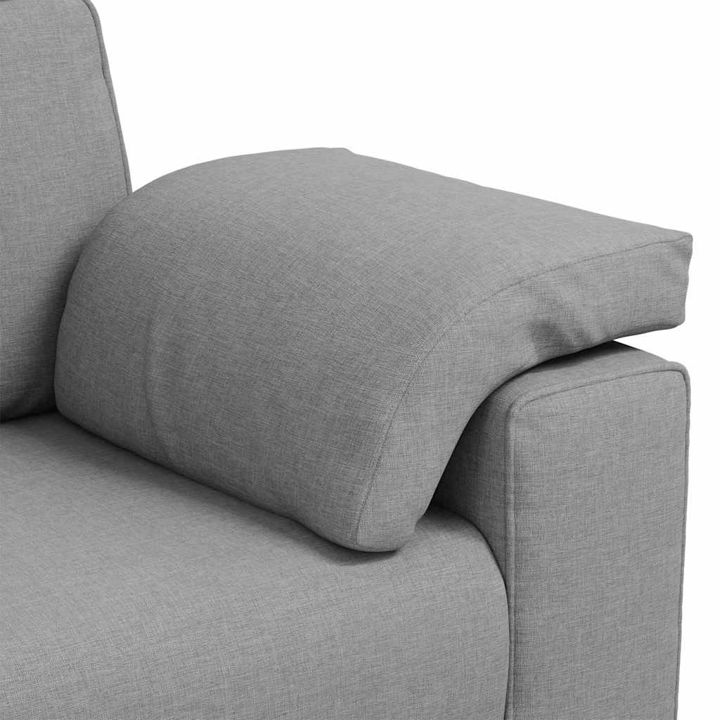 Divano con cuscino Grigio Nuvola 180 x 77 x 82 cm Tessuto