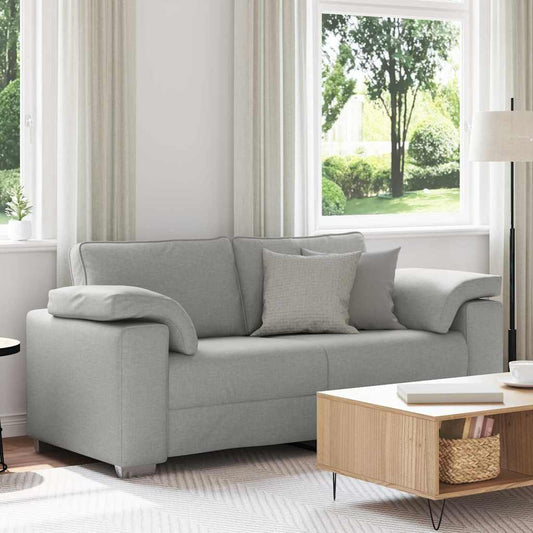 Divano con cuscino Grigio Nuvola 180 x 77 x 82 cm Tessuto