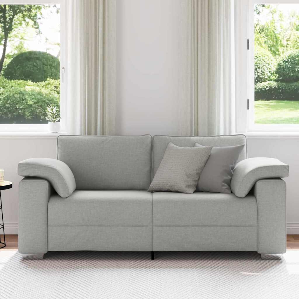 Divano con cuscino Grigio Nuvola 180 x 77 x 82 cm Tessuto