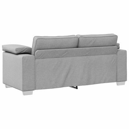 Divano a due posti Grigio Nuvola 180 cm Tessuto | homemem39