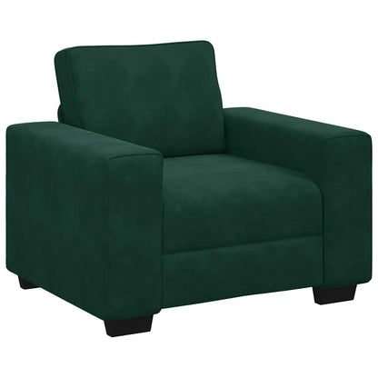 Divano Sedia Verde Scuro 100x77x82 cm Velluto | homemem39