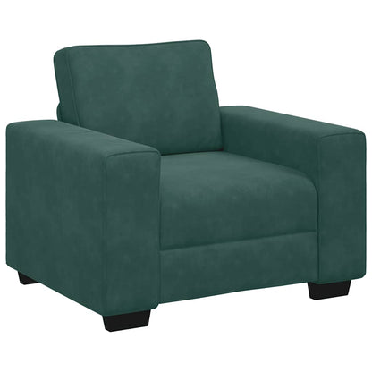 Divano Sedia Verde Scuro 60 cm Velluto - homemem39
