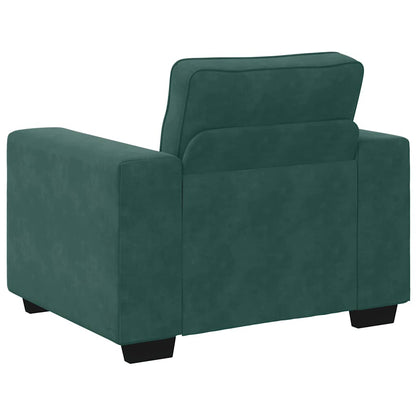 Divano Sedia Verde Scuro 60 cm Velluto - homemem39