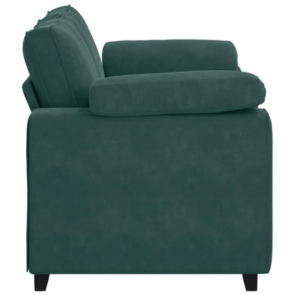 Divano Divanetto Verde Scuro 120 cm Velluto - homemem39