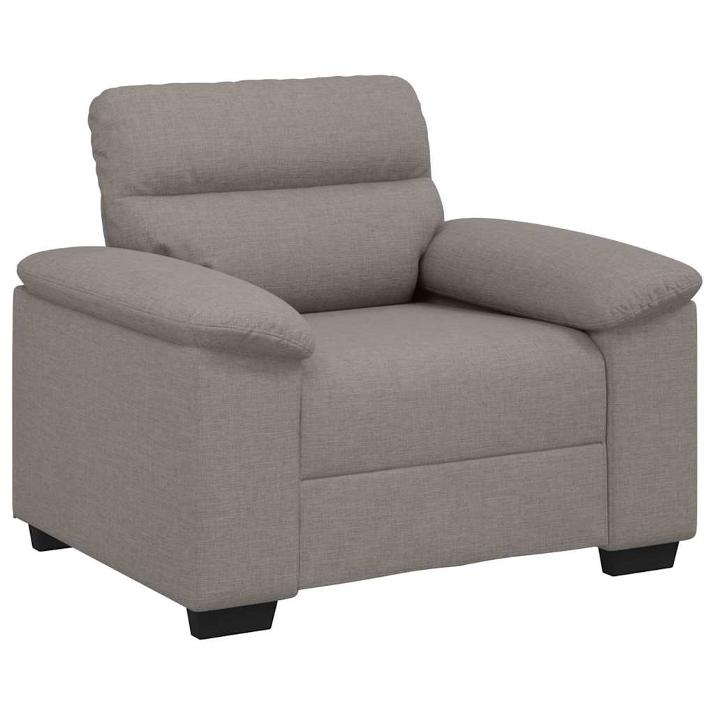 Poltrona Tortora 100x81x84 cm in Tessuto | homemem39