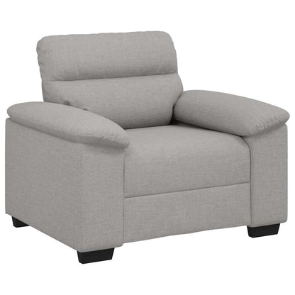Divano Sedia Grigio Nuvola 100x81x84 cm in Tessuto | homemem39