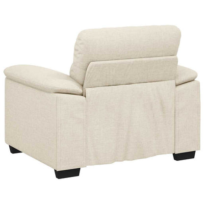 Poltrona 100x81x84 cm in Lino | homemem39