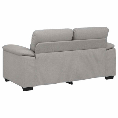 Divano a 2 Posti Grigio Nuvola 160x81x84 cm in Tessuto | homemem39