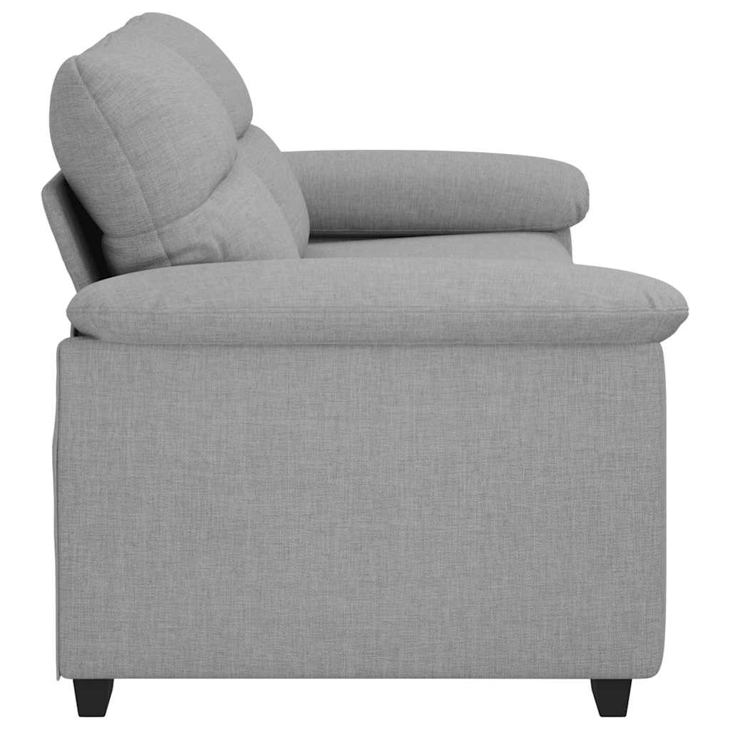 Divano a 2 Posti Grigio Nuvola 180x81x84 cm in Tessuto | homemem39