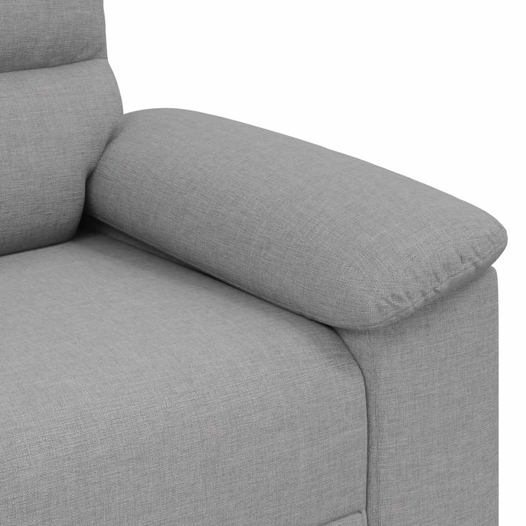 Divano a 2 Posti Grigio Nuvola 180x81x84 cm in Tessuto | homemem39