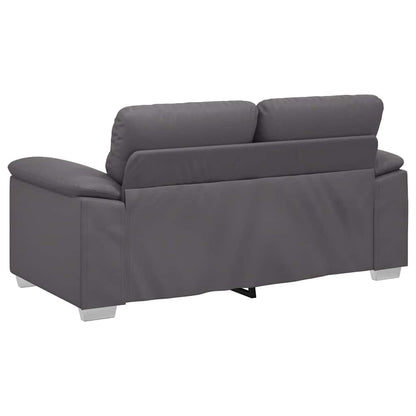Divano a 2 posti Grigio 160x81x84 cm in Similpelle | homemem39