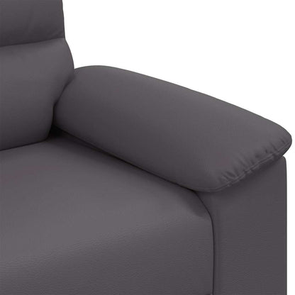 Divano a 2 posti Grigio 160x81x84 cm in Similpelle | homemem39