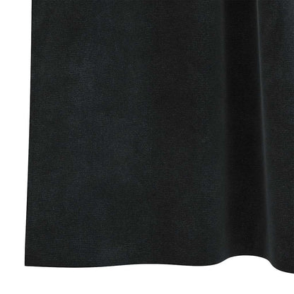 Tende oscuranti 2 pcs Nero 140 x 140 cm Velluto