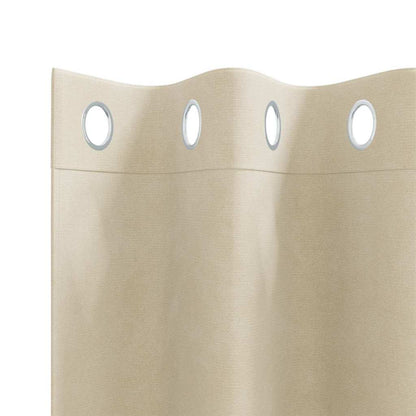 Tende oscuranti 2 pcs Crema 140 x 175 cm Velluto