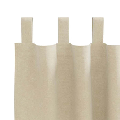 Tende oscuranti 2 pcs Crema 140 x 225 cm Velluto | homemem39