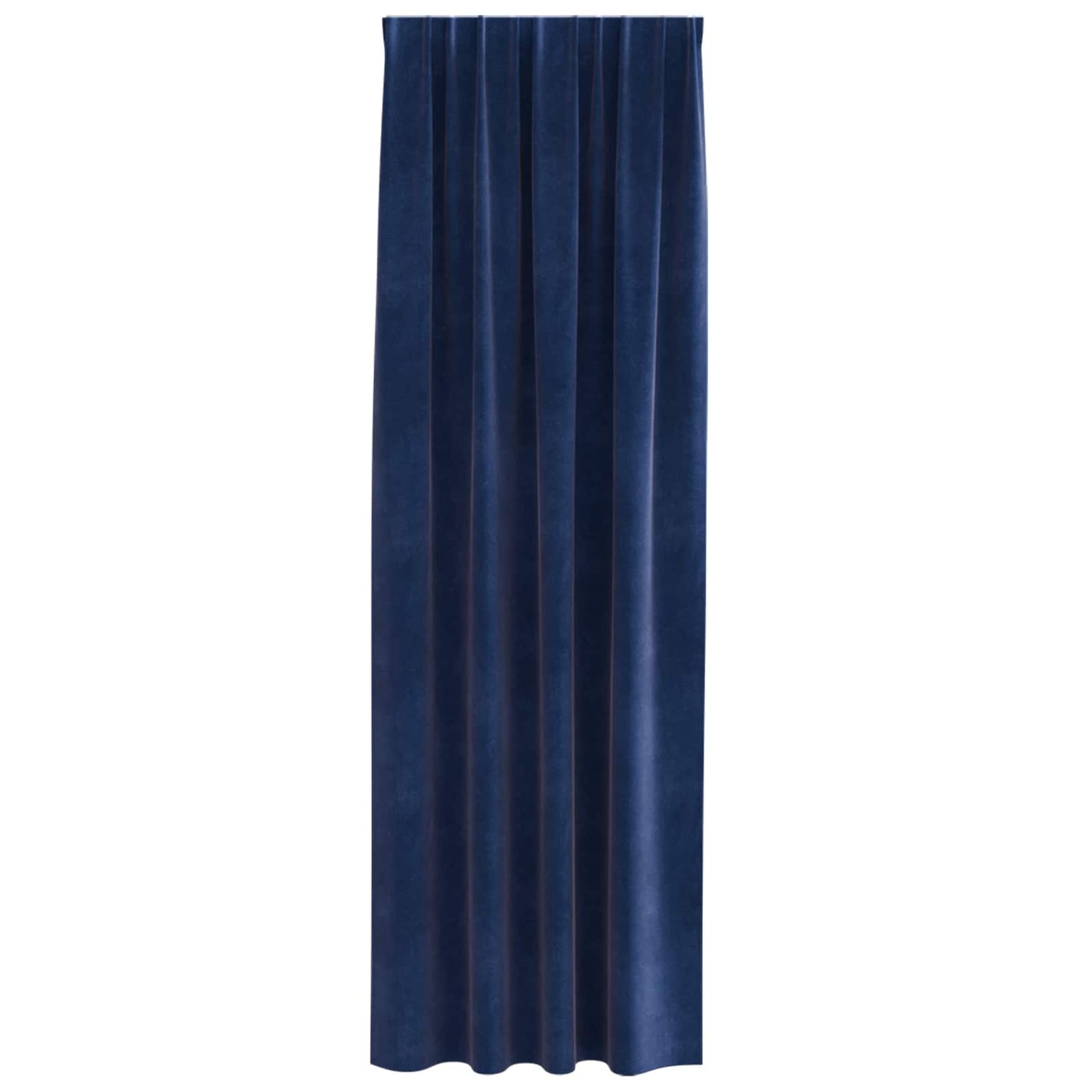 Tende oscuranti 2 pcs Blu Scuro 140 x 225 cm Velluto