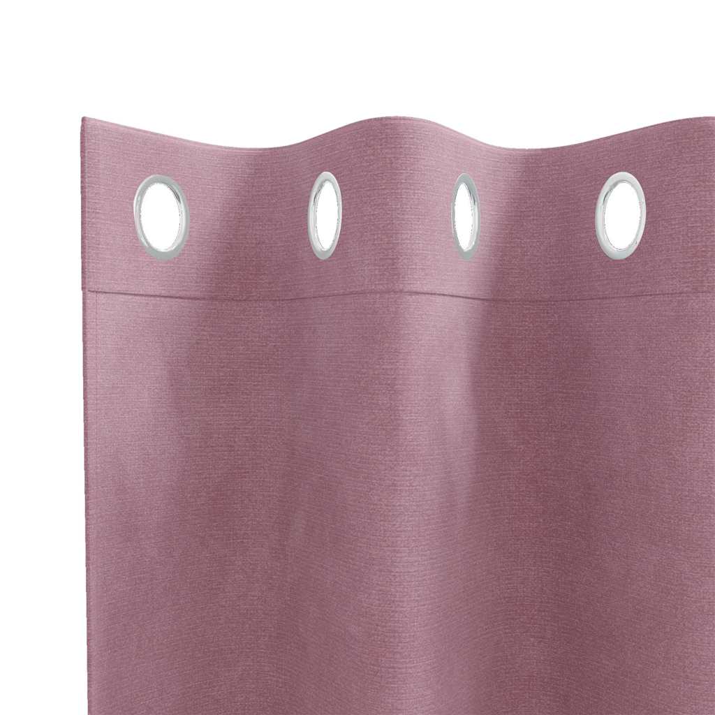 Tende oscuranti 2 pcs Rosa scuro 140 x 225 cm Velluto