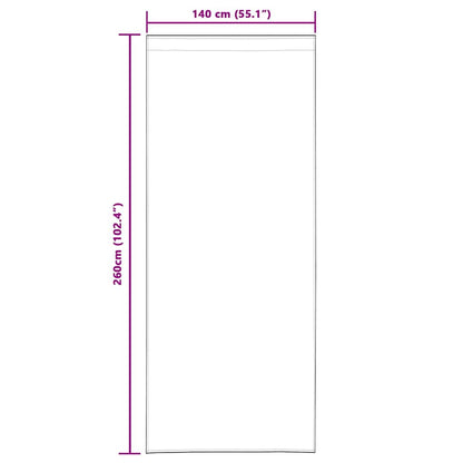 Tende con tende 2 pcs Rosa scuro 140 x 260 cm Velluto