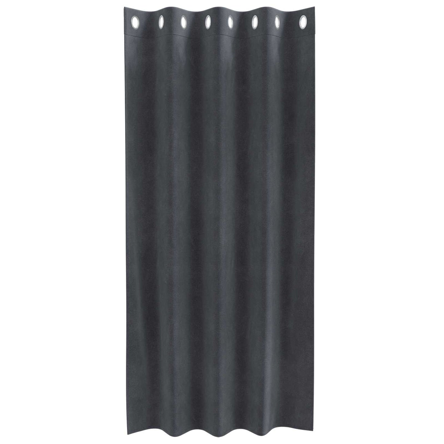 Tende oscuranti 2 pcs Grigio chiaro 140 x 175 cm Velluto | homemem39