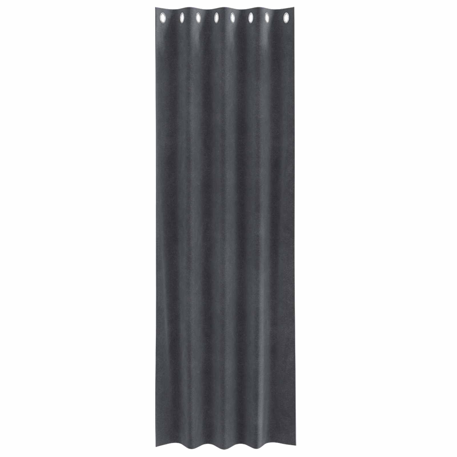 Tende oscuranti 2 pcs Grigio chiaro 140 x 225 cm Velluto | homemem39