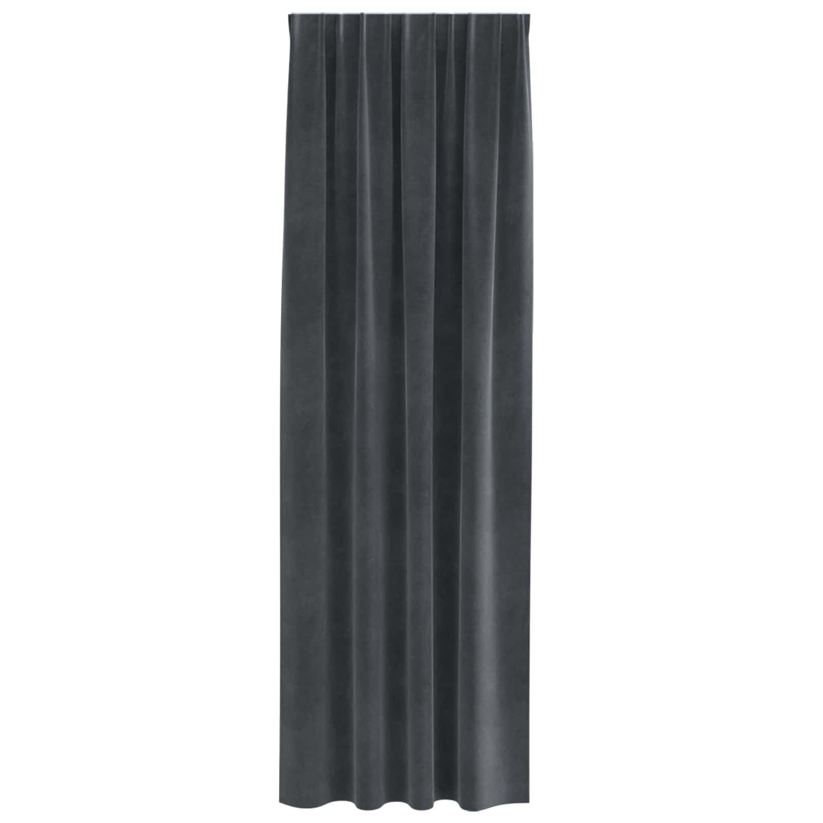 Tende oscuranti 2 pcs Grigio chiaro 140 x 245 cm Velluto | homemem39