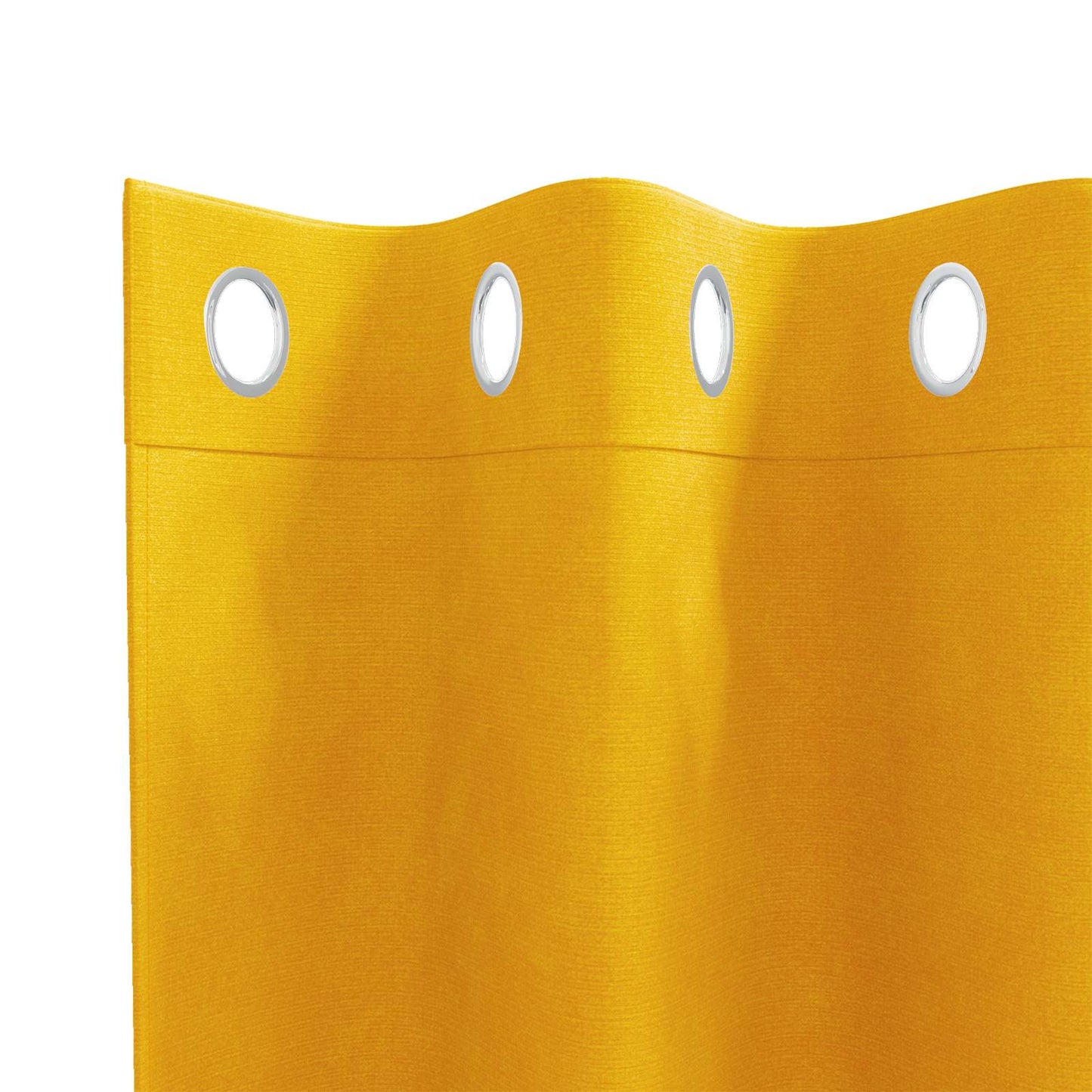 Tende oscuranti 2 pcs Giallo senape 140 x 225 cm Velluto