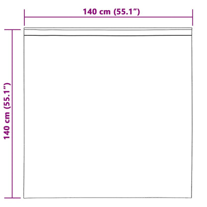 Tende oscuranti 2 pcs Giallo senape 140 x 140 cm Velluto | homemem39