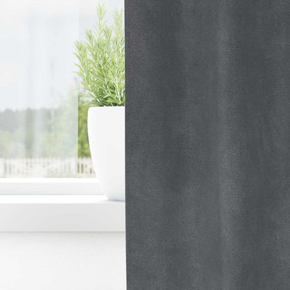 Tende oscuranti 2 pcs Grigio chiaro 140 x 260 cm Velluto | homemem39